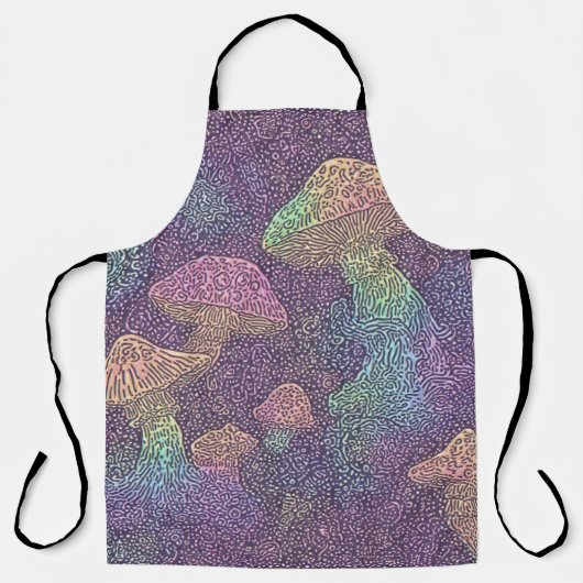 Psychedelische schimmels Galaxy - Schort (Voorkant)