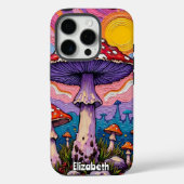 psychedelische schimmeltuin Case-Mate iPhone case (Achterkant)