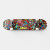 Psychedelische Skateboarddeck Persoonlijk Skateboard (Horizontaal)