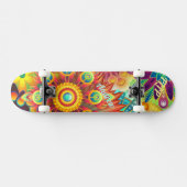Psychedelische Skateboarddeck Persoonlijk Skateboard (Horizontaal)