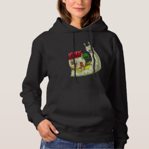 Psychedelische slak geïnspireerd door trippy slg-g hoodie