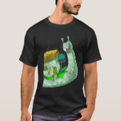 Psychedelische slak geïnspireerd door trippy slg-g t-shirt (Voorkant)