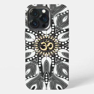 Psychedelische Slang Aum OM iPhone 13 Pro Hoesje