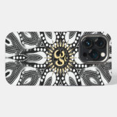 Psychedelische Slang Aum OM iPhone Hoesje (Achterkant horizontaal)