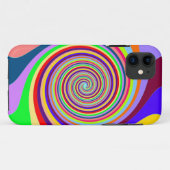 Psychedelische Spiraal iPhone 5 Hoesje (Achterkant (horizontaal))