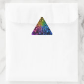 Psychedelische spiraal sticker (Tas)