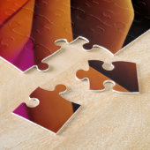 Psychedelische Spiral Woman Regenboog Energie Abst Legpuzzel (Zijkant)