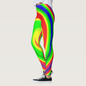 Psychedelische spiralen leggings (Links)