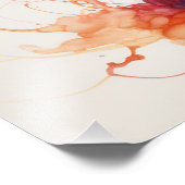 Psychedelische Splashing Guitars Foto Art #6 Afdruk (Hoek)