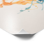 Psychedelische Splashing Guitars Foto Art #7 Afdruk (Hoek)