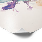 Psychedelische Splashing Guitars Foto Art #8 Afdruk (Hoek)