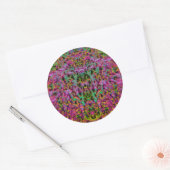 Psychedelische Starburst-Sticker Ronde Sticker (Envelop)