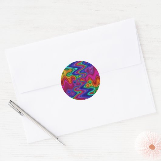 Psychedelische Sticker (Envelop)