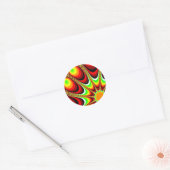 psychedelische sticker (Envelop)