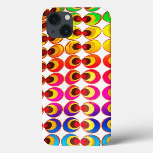 Psychedelische stof Case-Mate iPhone case (Achterkant)