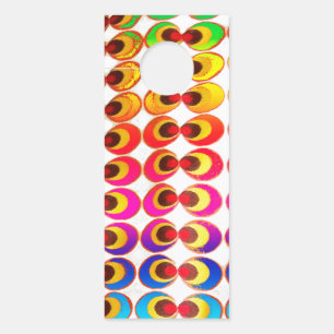 Psychedelische stof deurhanger