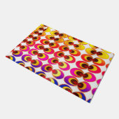 Psychedelische stof deurmat (Schuin)