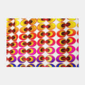 Psychedelische stof deurmat (Voorkant)