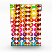 Psychedelische stof fotoblokken (Voorkant)