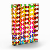 Psychedelische stof fotoblokken (Links)