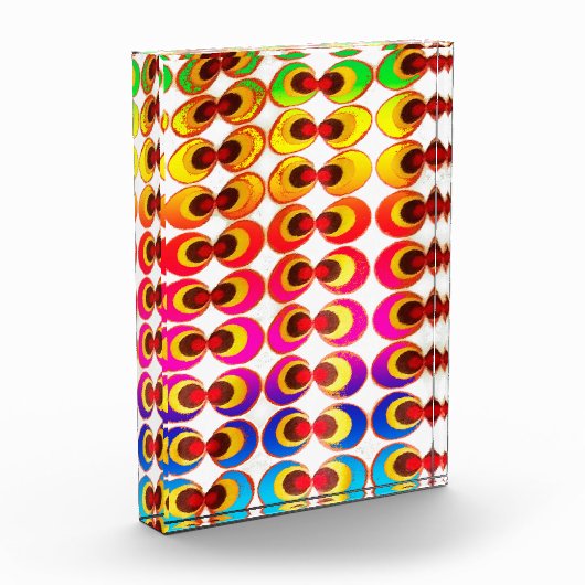 Psychedelische stof fotoblokken (Links)