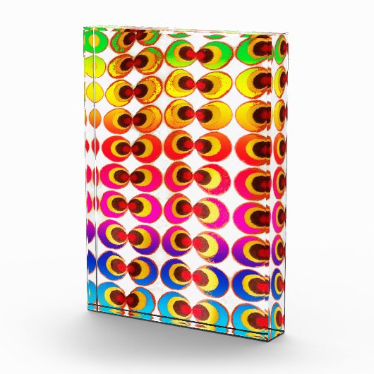 Psychedelische stof fotoblokken (Rechts)