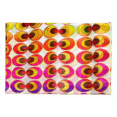 Psychedelische stof kussensloop (Achterkant)