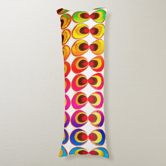 Psychedelische stof lichaamskussen (Voorkant Verticaal)