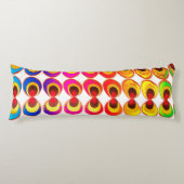 Psychedelische stof lichaamskussen (Voorkant)