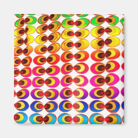 Psychedelische stof magneet (Voorkant)