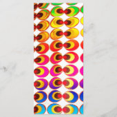 Psychedelische stof menu (Voorkant)