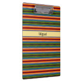 Psychedelische stof Mexicaans patroon, aanpasbaar Klembord (Rechts)
