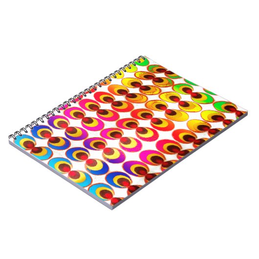 Psychedelische stof notitieboek (Linkerzijde)