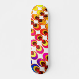 Psychedelische stof persoonlijk skateboard