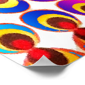 Psychedelische stof poster (Hoek)