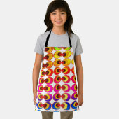 Psychedelische stof schort (Insitu)