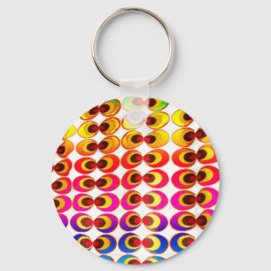 Psychedelische stof sleutelhanger
