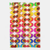 Psychedelische stof theedoek (Verticaal)