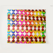 Psychedelische stof wandkleed (Voorkant (horizontaal))