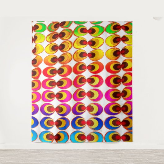 Psychedelische stof wandkleed (Voorkant)