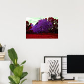 Psychedelische structuur poster (Thuiskantoor)