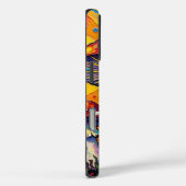 psychedelische sunburst-schimmel Case-Mate iPhone case (Achterkant / Rechts)