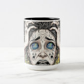 Psychedelische surrealistische kunst Mok - Emotion (Center)