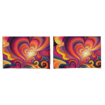 Psychedelische surrealistische werveling hartpatro