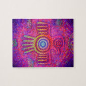 Psychedelische symbolen legpuzzel (Horizontaal)