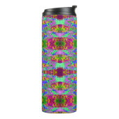 psychedelische thermische tuimelaar thermosbeker (Gedraaid links)