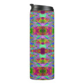 psychedelische thermische tuimelaar thermosbeker (Geroteerd rechts)