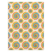 Psychedelische Tie-Dye | Groovy Retro Tafelkleed (Voorkant)