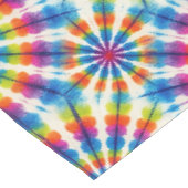 Psychedelische Tie Dye | Groovy Retro Tafelkleed (Gekanteld)
