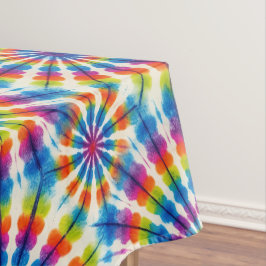Psychedelische Tie Dye | Groovy Retro Tafelkleed
